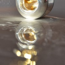 AQUADEA Trinity Silber Kristall<p>Trinkwasserwirbler<br>Bergkristall-Rosenquarz-Aquamarin